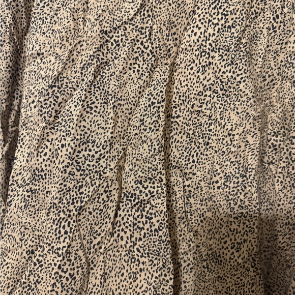 Animal Print Faux Wrap Maxi Skirt - Picture 2 of 4